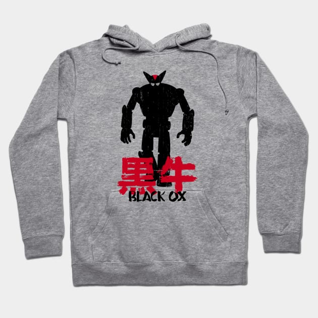 BLACK OX : Tetsujin 28-go - way kool Hoodie by KERZILLA